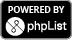 powered by phpList 3.6.15, &copy; phpList ltd